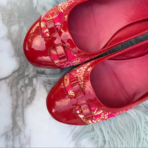 SOLD✨Cole Haan Nike Air Patent Leather Satin Flat - Picture 2 of 8